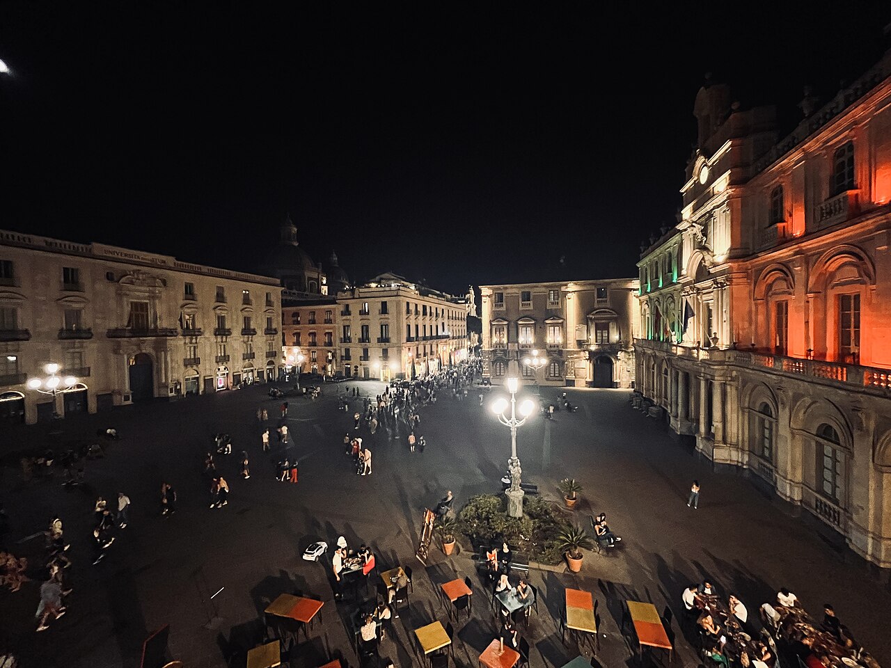 Via Etnea e Piazza Università