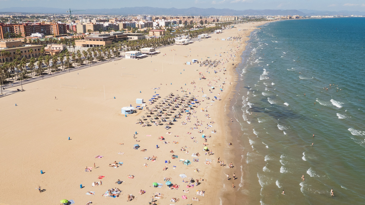 Playa de Las Arenas / Playa del Cabanyal